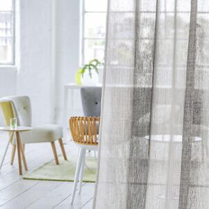 Designers Guild Vorhang Cassano - 1 Stück, 172 x 280 cm - Grau