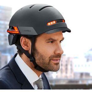 Livall BH51M Neo, smarter Fahrradhelm mit Lichtsystem, Grösse M, 54 - 58 cm