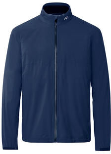 KJUS Ultraleicht-Golf-Regenjacke Dexter 2,5L, wasserdicht, atmungsaktiv, dehnbar, blau, Gr. 50