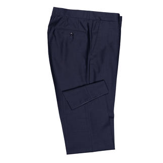 Modul-Anzugweste, -Anzughose oder -Anzug-Sakko Super-120, Anzughose - 106 - Blau