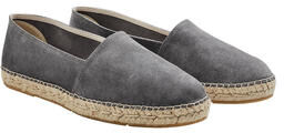 Espadrij l’originale Veloursleder-Espadrilles, 46 - Grau