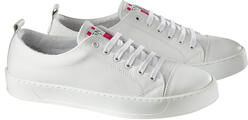 Snipe® Waschbarer Ledersneaker, 42 - Weiss