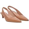 Lorena Paggi Sling-Pumps, 39 - Apricot-Beige