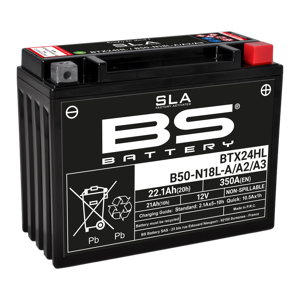 BS Battery Werkseitig aktivierte wartungsfreie SLA-Batterie - BTX24HL / B50-N18L-A / A2 / A3
