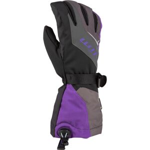 Klim Ember Gauntlet Damen Snowmobil Handschuhe S Schwarz Lila