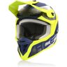 Acerbis Linear Motocross Helm XS Blau Gelb