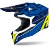 Airoh Wraap Mood Jugend Motocross Helm XS Blau