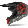 Airoh Wraap Smile Jugend Motocross Helm 2XS Rot