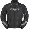 Furygan Titanium Motorrad Textiljacke 3XL Schwarz Weiss