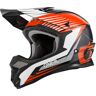 Oneal 1Series Stream V21 Jugend Motocross Helm M Schwarz Weiss Orange