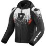 Revit Quantum 2 H2O Motorrad Textiljacke 2XL Schwarz Weiss