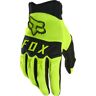 FOX Dirtpaw Motocross Handschuhe L Schwarz Gelb