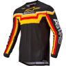 Alpinestars Techstar Quadro Motocross Jersey M Schwarz Gelb