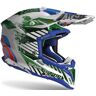 Airoh Aviator 3 Six Days Italy 2021 Carbon Motocross Helm S Weiss Pink Grün