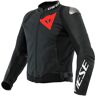 Dainese Sportiva Motorrad Lederjacke 52 Schwarz