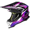 Nolan N53 Fender Motocross Helm S Schwarz Lila