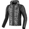 Bogotto Radic Motorrad Leder-/Textiljacke XL Grau