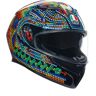 AGV Rossi Winter Test 2018 Helm XL Mehrfarbig