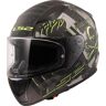 LS2 FF353 Rapid II Pirates Helm 3XL Schwarz Grau Gelb