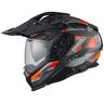 Nexx X.WED 3 Trailmania Motocross Helm XL Grau Orange