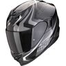 Scorpion Exo-520 Evo Air Terra Helm M Schwarz Weiss Silber