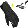 Macna Foton 2.0 RTX beheizbare wasserdichte Motorrad Handschuhe Kit 4XL Schwarz