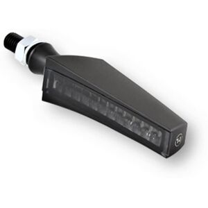 HIGHSIDER LED Sequenz-Blinker STS 1, schwarzes Gehäuse, getöntes Glas.  Schwarz