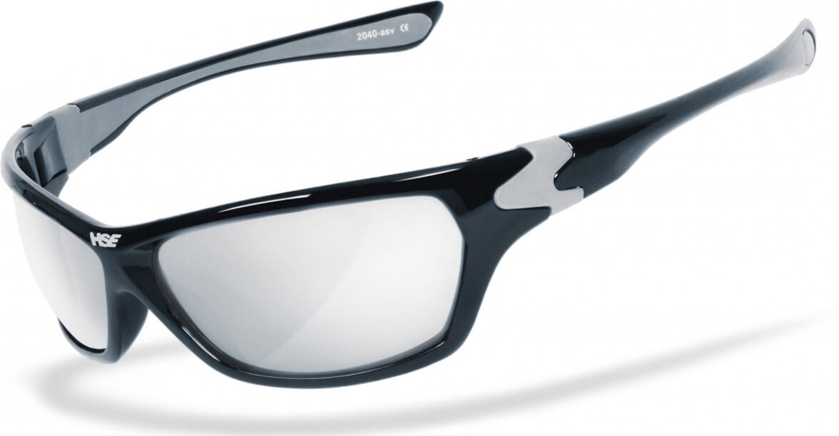 HSE SportEyes Highsider Sonnenbrille Einheitsgröße Silber