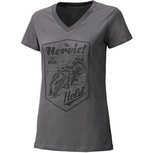 Held Be Heroic Damen T-Shirt M Grau