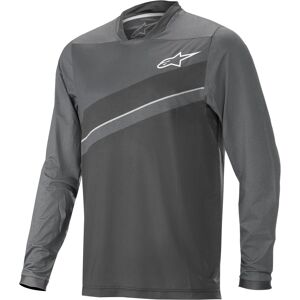 Alpinestars Alps 8.0 LS Fahrrad Jersey M Schwarz Grau