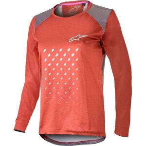 Alpinestars Stella Alps 6.0 LS Damen Fahrrad Jersey S Rot