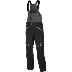 Klim Stealth Latzhose XL Schwarz Grau