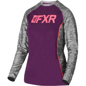 FXR Helium X Tech Damen Funktionsshirt XL Grau Lila