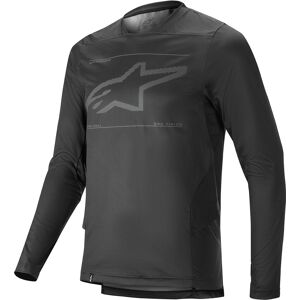 Alpinestars Drop 6.0 LS Fahrrad Jersey S Schwarz