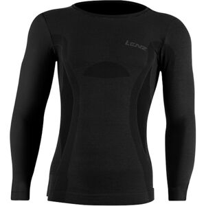 Lenz 6.0 Merino Crew Neck Funktionsshirt L Schwarz