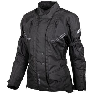 GMS Taylor Damen Motorrad Textiljacke XS Schwarz