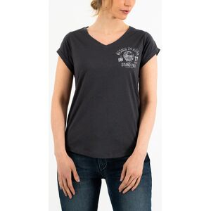 Rokker Mexico Batch Damen T-Shirt S Schwarz Grau