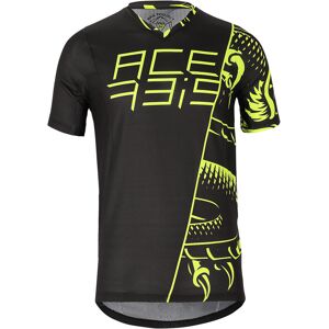 Acerbis Combat Fahrrad Jersey L Schwarz Gelb