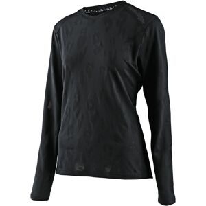 Troy Lee Designs Lilium Jaquard Damen Fahrrad Jersey S Schwarz