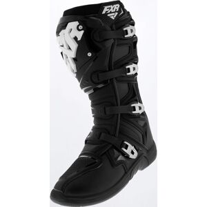 FXR Factory Ride 2023 Motocross Stiefel 47 48 Schwarz Weiss