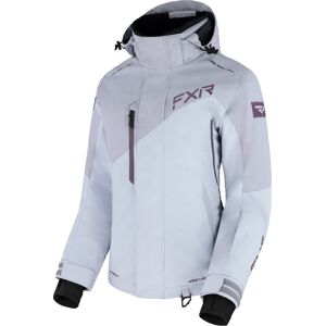 FXR Edge 2-in-1 Damen Snowmobil Jacke 36 Schwarz Grau