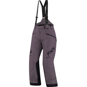 FXR Fresh 2023 Damen Snowmobil Latzhose S 30 Schwarz Lila