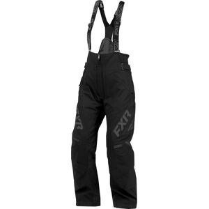 FXR Adrenaline 2023 Damen Snowmobil Latzhose 12 Schwarz