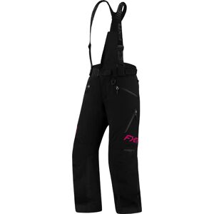 FXR Renegade FX 2023 Damen Snowmobil Latzhose 2XL 38 Schwarz Pink