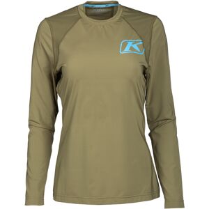 Klim Solstice -1.0 Damen Langarm Funktionsshirt 2XL Grün