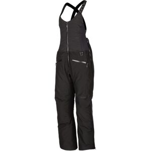 Klim Allure Damen Snowmobil Latzhose L Schwarz