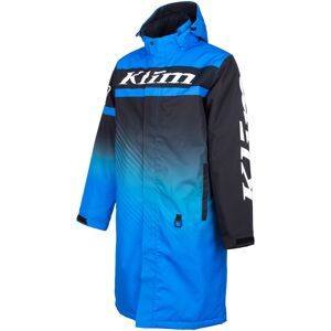 Klim Revolt wasserdichte Snowmobil Mantel 2XL Schwarz Blau