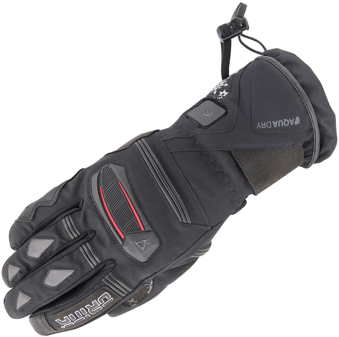 Orina Aria beheizbare Damen Motorradhandschuhe XL Schwarz