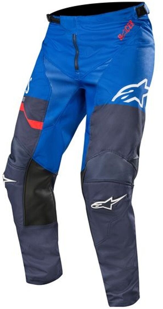 Alpinestars Racer Flagship Motocross Hose 30 Grau Blau