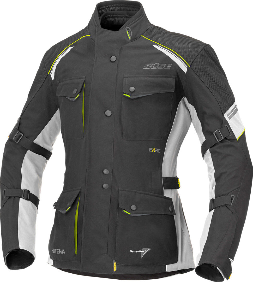 Büse Porto Damen Motorrad Textiljacke 46 Schwarz